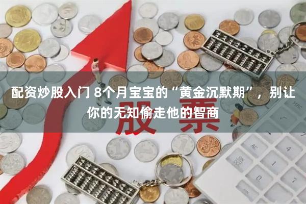 配资炒股入门 8个月宝宝的“黄金沉默期”，别让你的无知偷走他的智商